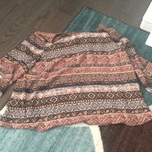 Forever 21 open-backed shirt